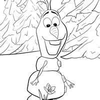 Desenho De Natal Do Olaf Para Colorir Tudodesenhos