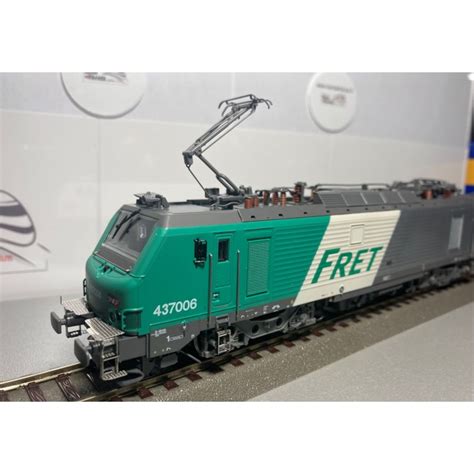 LOCOMOTIVE ELECTRIQUE BB 437006 FRET SNCF Ep VI LOGO CARMILLON