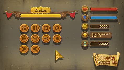 Pirate Game Ui Thegameassetsmine