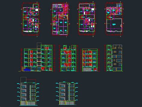 Muitas fam lias em AutoCAD Baixar CAD Grátis 726 47 KB Bibliocad