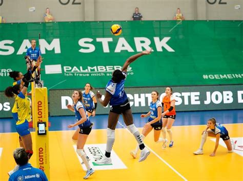 WorldofVolley GER W Allianz MTV Stuttgart Defeated SSC Palmberg