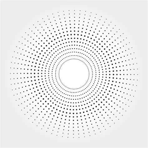 Premium Vector Abstract Halftone Dots Background