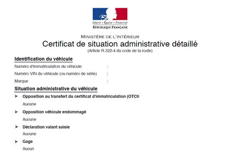 Certificat de non gage l essentiel à retenir Kit embrayage fr