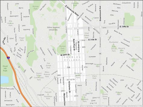 Baltimore Neighborhood Map Gis Geography