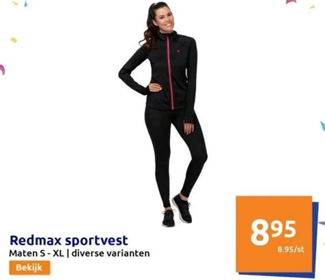 Redmax Sportvest Aanbieding Bij Action