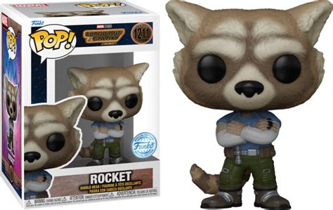 Guardians Of The Galaxy Vol 3 Rocket Casual Outfit Pop Vinyl