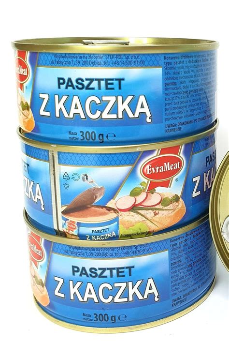 Купити Паштет з качки Evra Meat Pasztet z KACZKA 300 г ціна 35