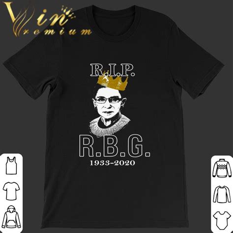 Original Rip Notorious Rbg Ruth Bader Ginsburg 1933 2020 Shirt Hoodie