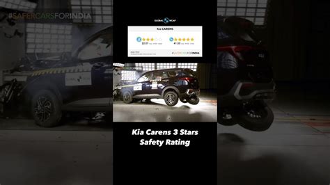 Kia Carens Scores 3 Stars For Adult Occupant Protection And 5 Stars For