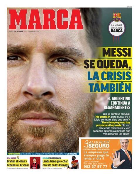 Las portadas del día Messi se queda RetroMessi Foto 2 de 16