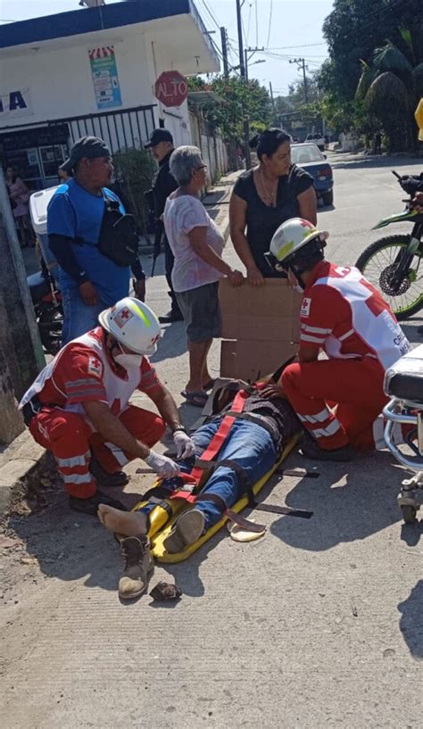 Moto Tortillero Es Impactado Por Camioneta Diario Gr Fico