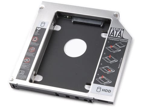 Hard Drive Caddy For Cddvd Rom 95mm Slim Pc Circle