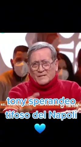 Tony Sperandeo Il Napoli Vince Lo Scudetto YouTube