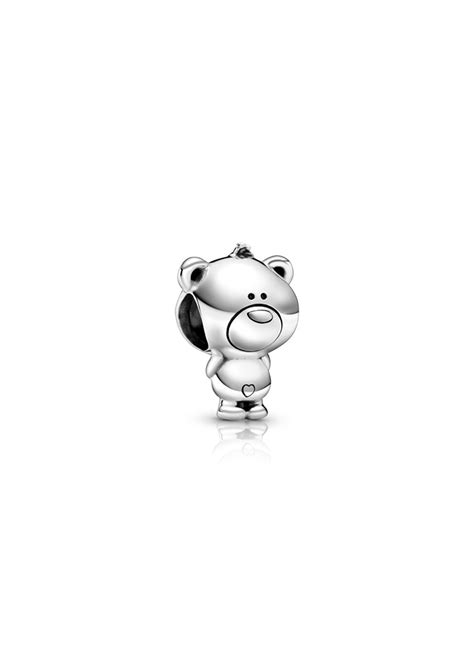 Oso Animales Trinkets joyería plata925 Dije o Charm