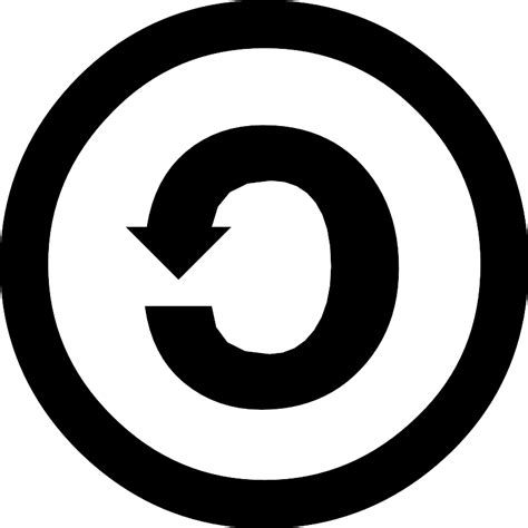 Creative Commons Circular Icons Collection Svg Repo