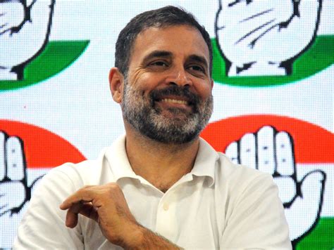 Congress Leader Rahul Gandhi At Aicc Headquarters