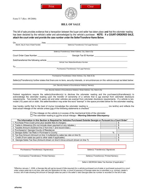 Free Georgia Notary Acknowledgment Form Pdf Word Eforms