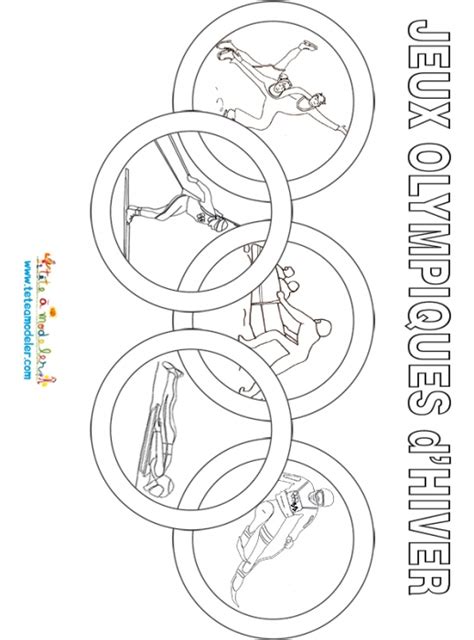 26 dessins de coloriage Olympique à imprimer