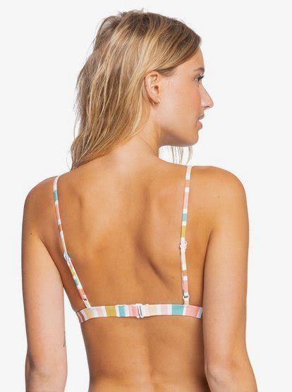 Beach Classics Top De Tri Bikini Fijo Para Mujer Roxy