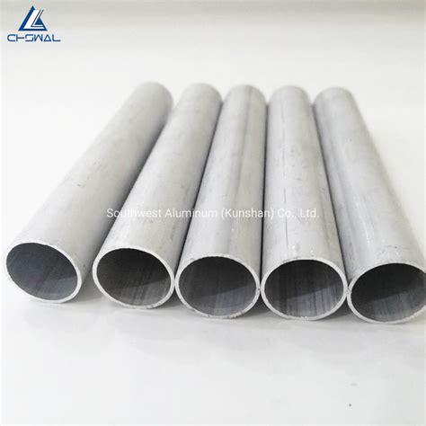 5083 6061 7075 T6 Extruded Aluminum Round Pipe Seamless Aluminium