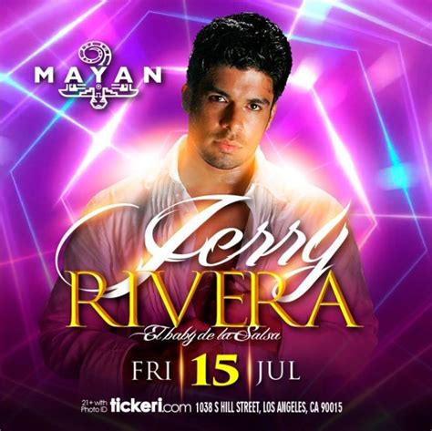 JERRY RIVERA EN LOS ANGELES Tickets Boletos At The Mayan Los Angeles