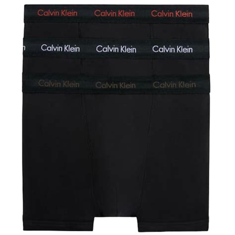 Calvin Klein 3 Pack Trunks Black 0000u2662gca6