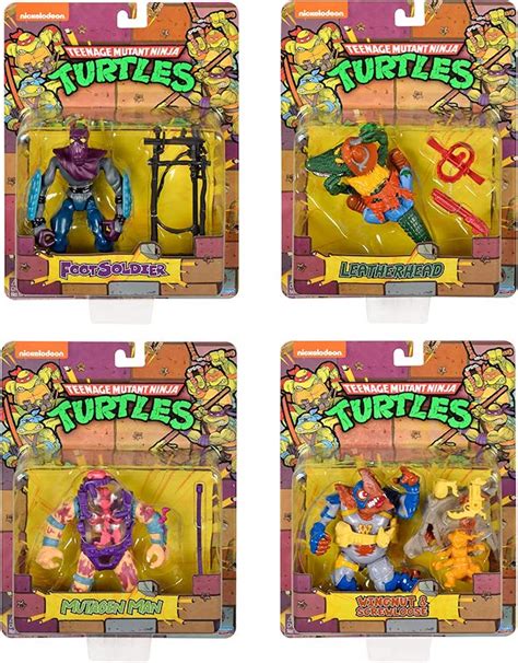 Playmates Toys Teenage Mutant Ninja Turtles Classic Cohort Collection