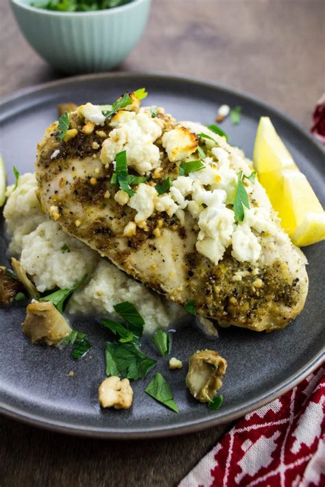 Baked Lemon Artichoke Chicken