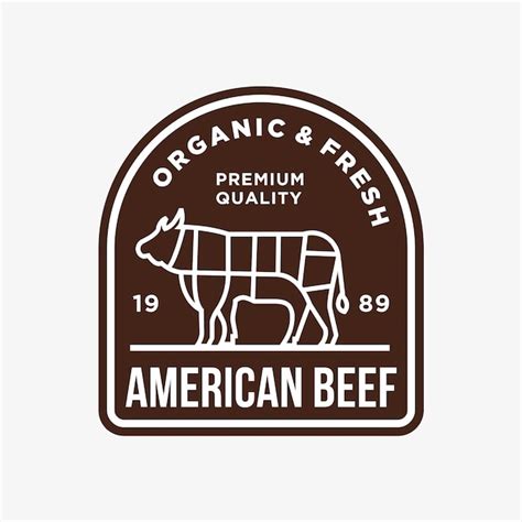 Premium Vector | Beef vector logo illustration