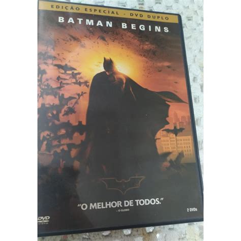 Dvd Batman Begins O MELHOR DE TODOS Shopee Brasil