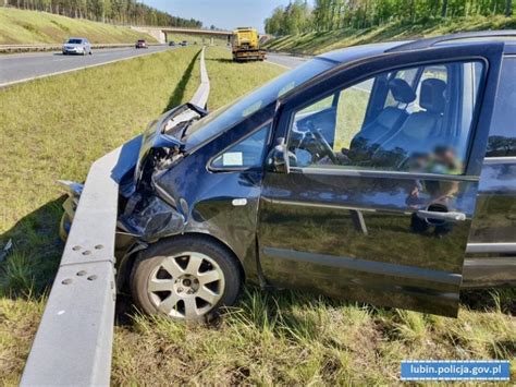 Pijana Na Drodze Do Tego Wypadek Na S Zachowaj Ostro No Lubin