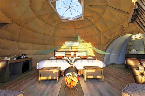 China Desert geodesic dome tent luxury camping resort Part.1 ...