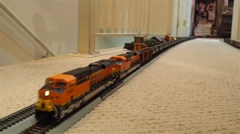 Bnsf Oil And Grain Trains In Ho Scale Youtube