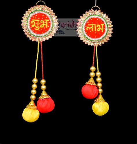 Shop Decorative Shub Labh Wall Hanging 115 Inches