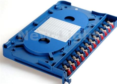 FTTH Fiber Optic Distribution Frame 12 Core ODF Fiber Optic Splice Tray