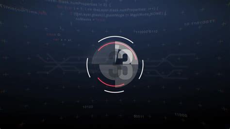 Digital Countdown Logo Stock After Effects,#Countdown#Digital#Logo# ...