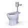 TOTO Tornado Flush Commercial Flushometer Floor Mounted Toilet