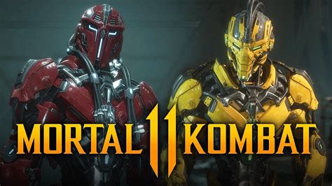 MORTAL KOMBAT 11 NEW Sektor Cyrax Files Found For Gear Skins