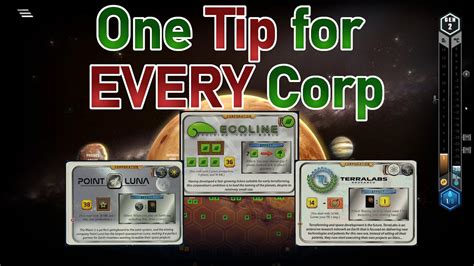 Terraforming Mars Tutorial One Tip For Every Corp Youtube