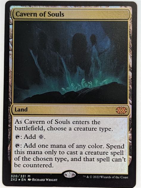 FOIL Cavern Of Souls From Double Masters MTG MTG Proxy