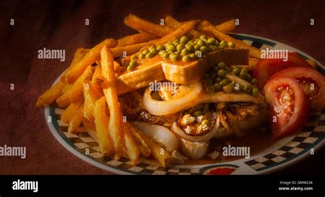 Hot chicken sandwich Stock Photo - Alamy