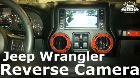 Install Backup Camera In Jeep Wrangler Jk