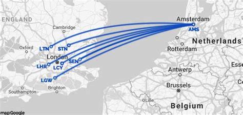 How To Travel Amsterdam to London by Air, Rail, Bus or Ferry