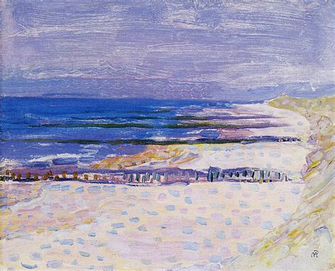 PubHist On Twitter Piet Mondriaan Beach With Five Piers At Domburg