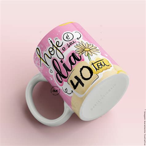 Caneca Personalizada Aniversário Hoje É Seu Dia 2 Elo7