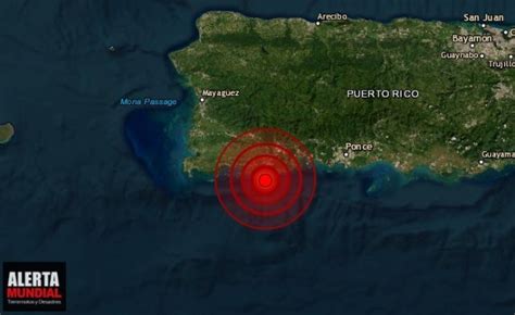 Moderado Sismo Se Sintió Esta Mañana En El Suroeste De Puerto Rico