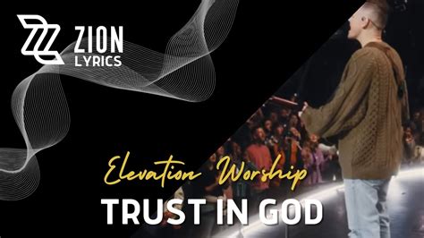 Trust In God Elevation Worship Lyric Video YouTube