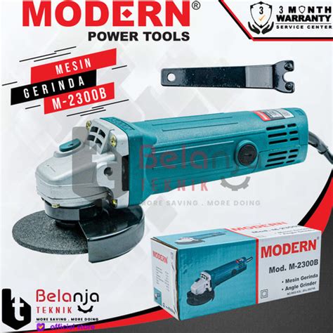 Jual MODERN Mesin Gerinda Tangan 4 Inch M 2300 B LISTRIK 540 WATT