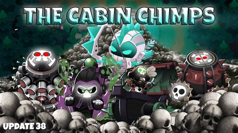 The Cabin CHIMPS Black Border Guide The Spooky Skull Lake BTD6 YouTube