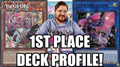 Yu Gi Oh 1ST PLACE UNDEFEATED LIVE TWIN EVIL TWIN DECK PROFILE FT